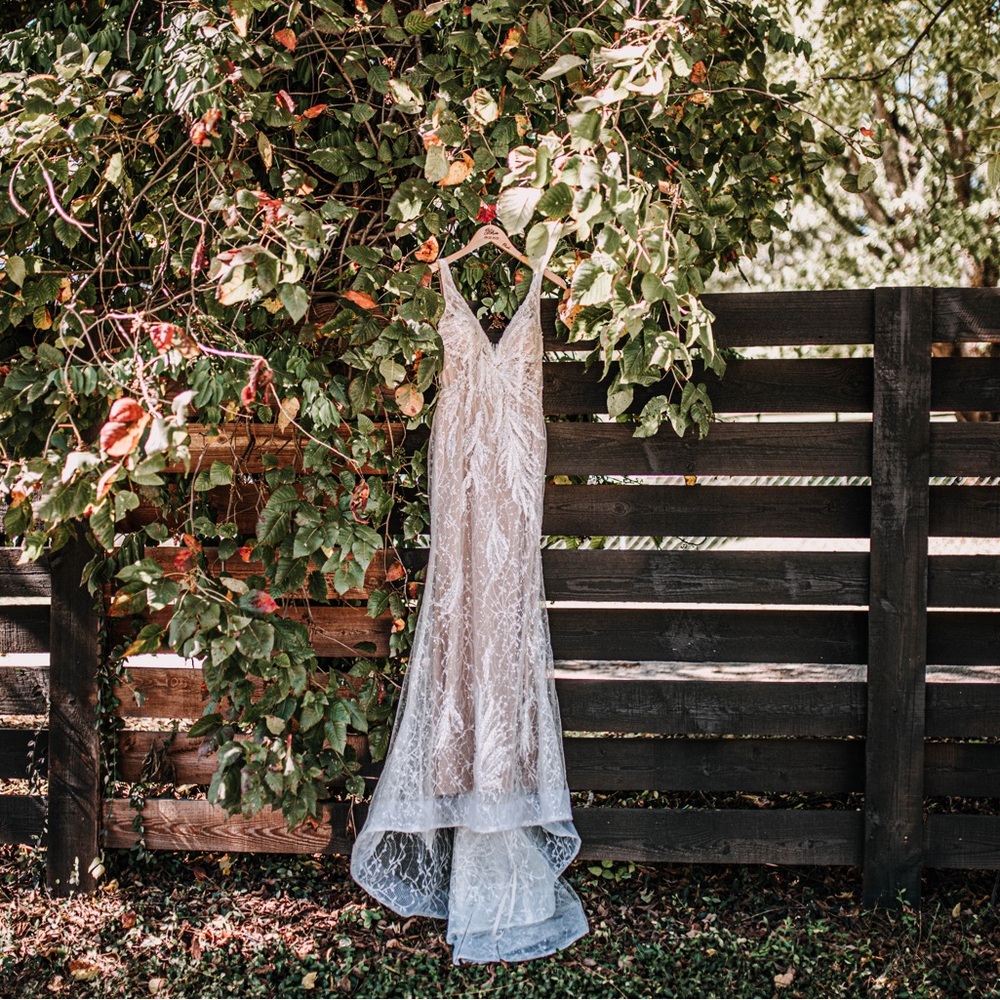 Signature Studio Elegant White Lace Wedding Dress